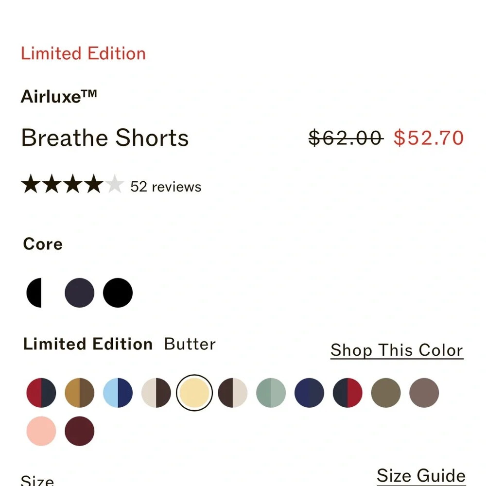 *EXCLUSIVE* SET Active Butter Yellow Breathe Shorts Set - Picture 8 of 8